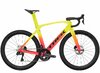 Trek Madone SLR 7 56 Radioactive Coral to Yellow Fade