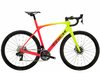 Trek Domane SLR 9 AXS 54 Radioactive Coral to Yellow Fa