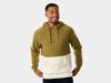 Trek Oberteil Trek Color Block Hoodie XXL Olive/Cream